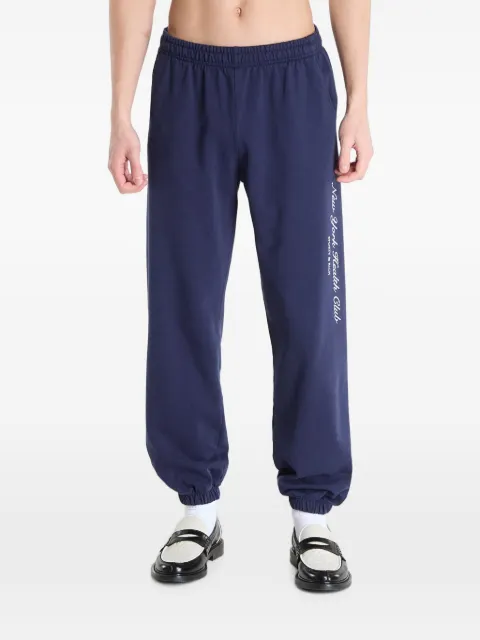 Sporty & Rich New York Health Club track pants Blue PA03666043BL106