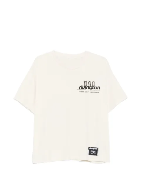 RRR123 Uso graphic-print T-shirt White MUSOSS900090
