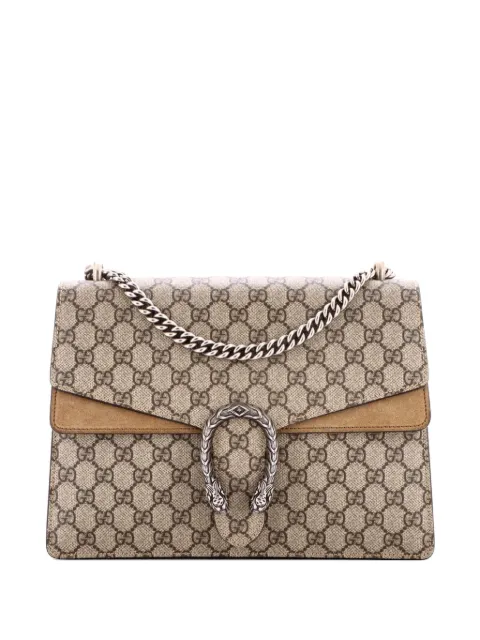 Gucci Pre-Owned Dionysus Bag GG Coated Canvas Medium shoulder bag Brown HC79QYWIYFBW4OBB