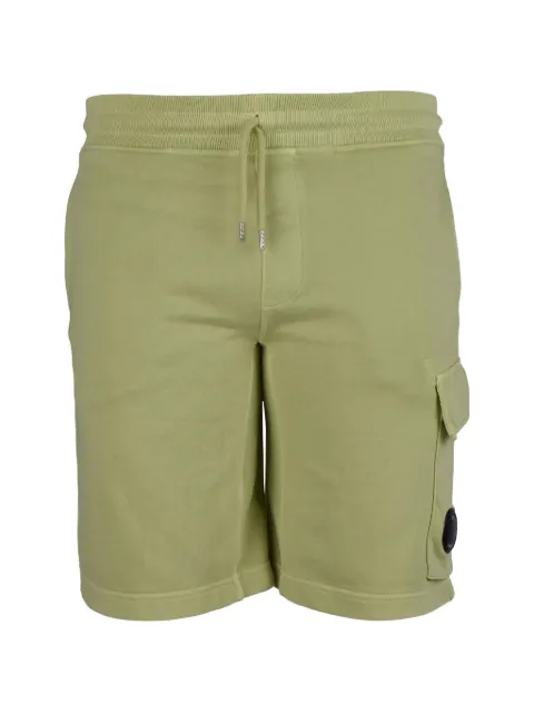 C.P. Company Lens-detail cargo shorts Green 16CMSB101A110044RGREEN