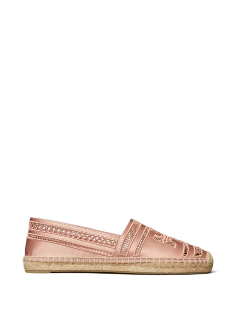 Tory Burch open weave espadrilles Pink 175530