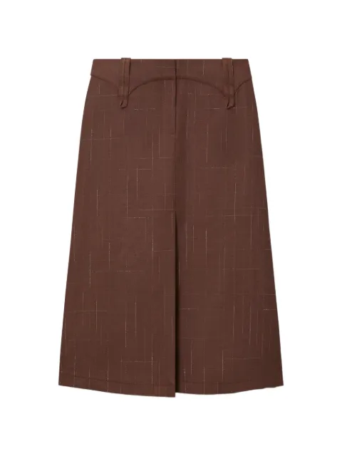Tory Burch wool skirt Brown 184911