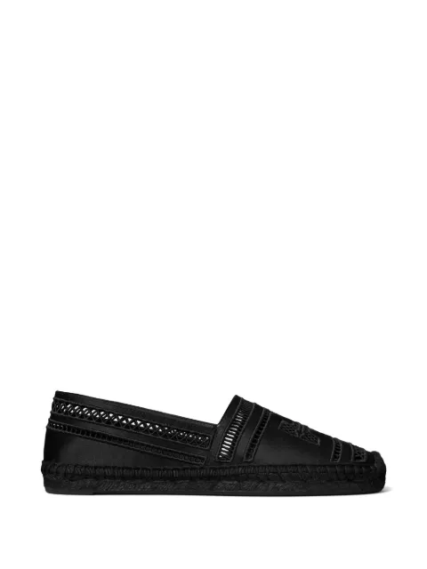 Tory Burch open weave espadrilles Black 175530