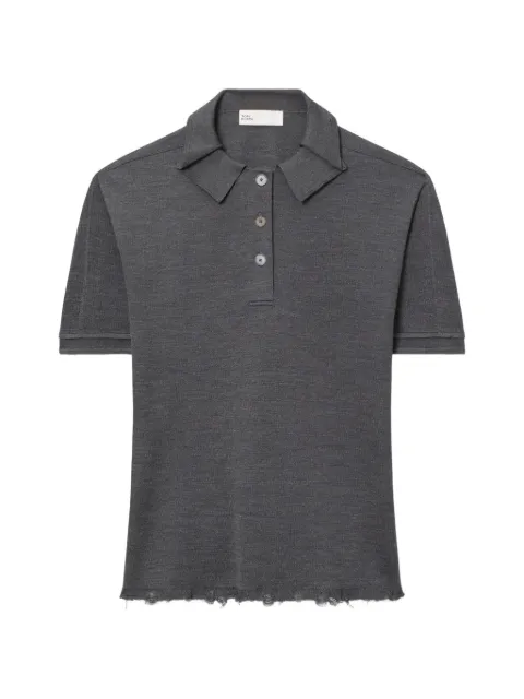 Tory Burch silk polo Grey 183911