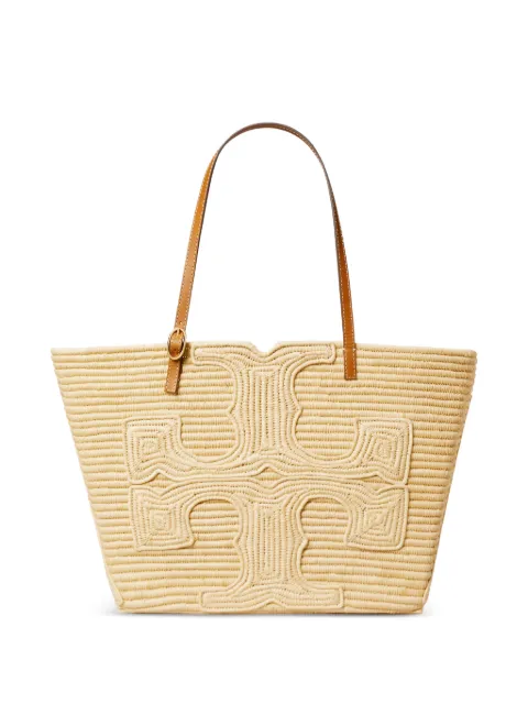 Tory Burch x Doum For Women large Ella logo-patch tote bag Neutrals 181326