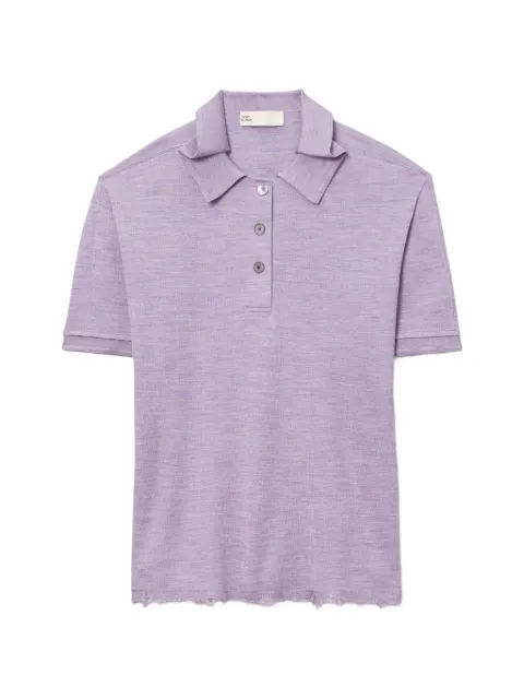 Tory Burch silk polo Purple 183911