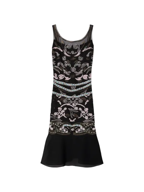 Tory Burch embellished mesh dress Black 186412
