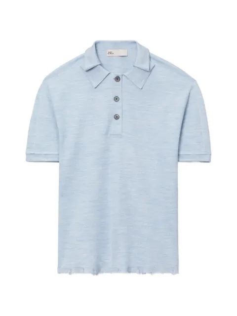 Tory Burch silk polo Blue 183911