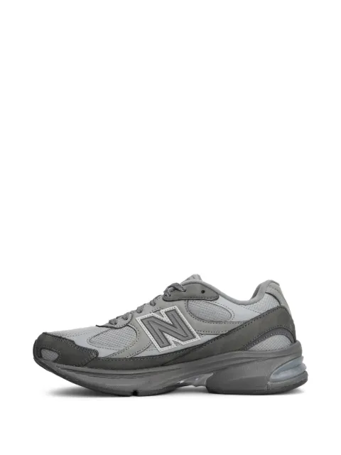 New Balance x Comme Des Garçons Homme panelled logo-patch sneakers Grey HQK101S26