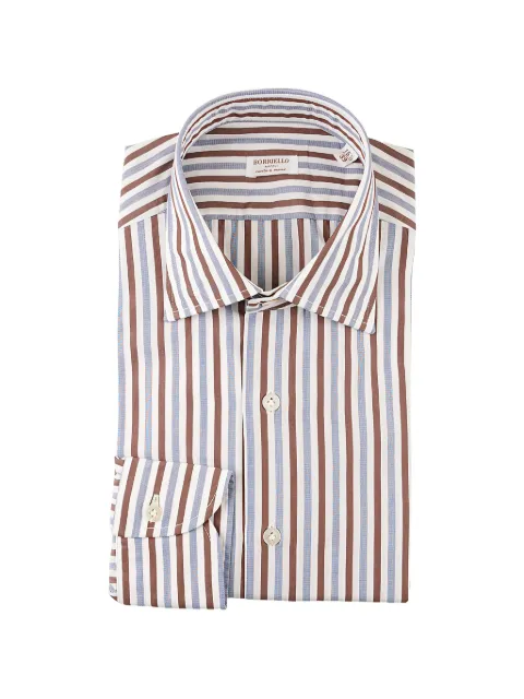 BORRIELLO NAPOLI striped shirt White 22009