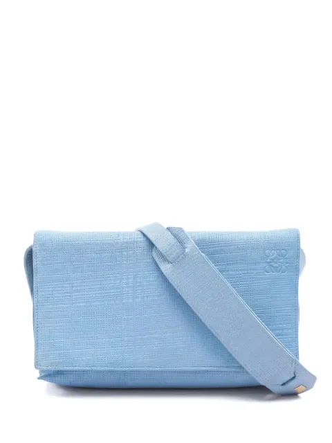 Loewe Pre-Owned 2000s Vega shoulder bag Blue 1058667