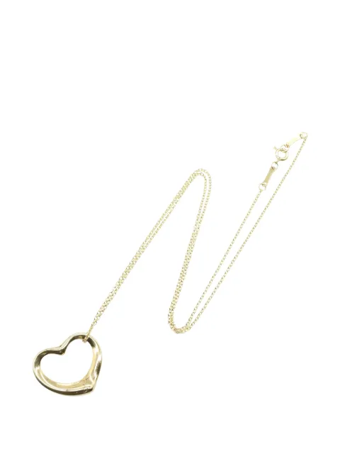 Tiffany & Co. Pre-Owned 2010s Open Heart necklace Gold 1061457