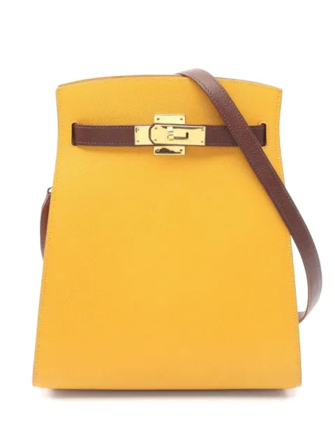 Hermès Pre-Owned 1995 MM Kelly Sport shoulder bag Yellow 1062212YINCIRCLE