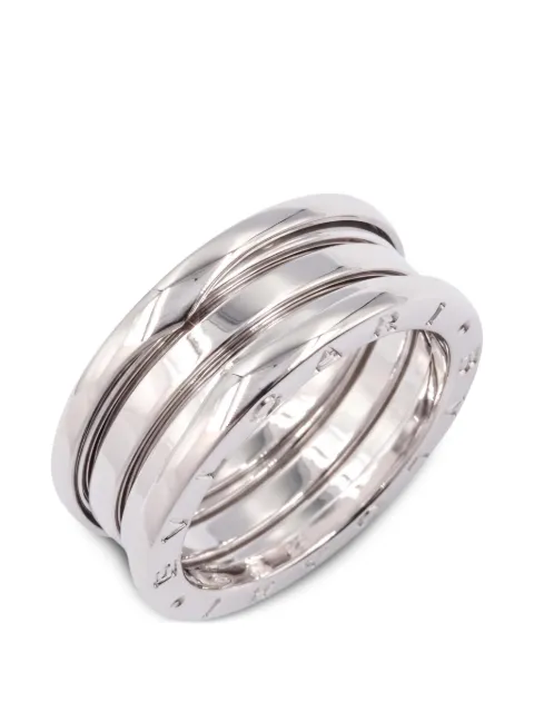 Bvlgari Pre-Owned 2010s B-zero1 3-band ring Silver 1061247