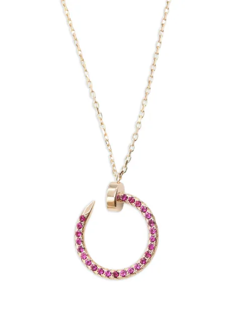 Cartier 2010s Juste un Clou ruby necklace Gold 1061672