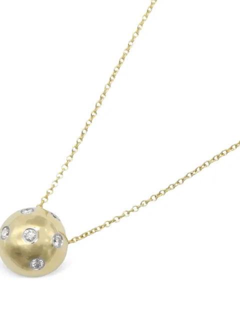 Tiffany & Co. Pre-Owned 2010s Etoile Ball diamond necklace Gold 1061436