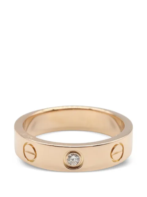 Cartier Love diamond ring Pink 1061163