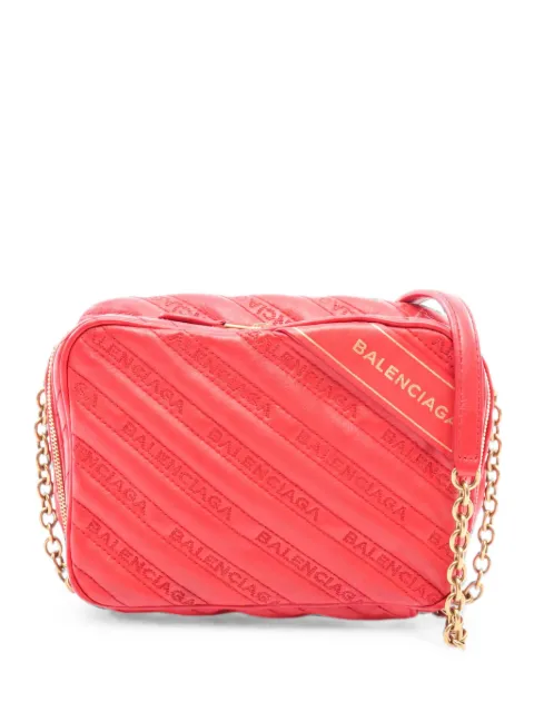 Balenciaga Pre-Owned 2000s Blanket Reporter XS shoulder bag Red 1057454