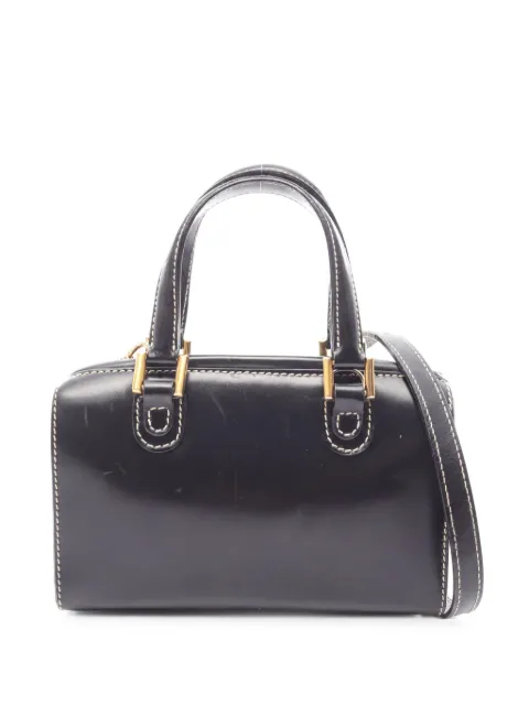 Fendi Pre-Owned 2000s leather handbag Black 1055100