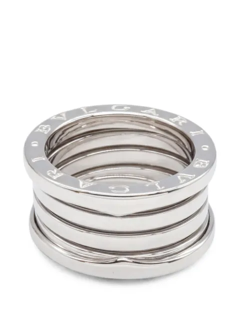 Bvlgari Pre-Owned 2010s B-zero1 four-band ring Silver 1061174