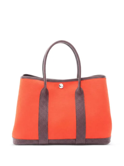 Hermès Pre-Owned 2021 TPM Garden Party tote bag Orange 1060758Z