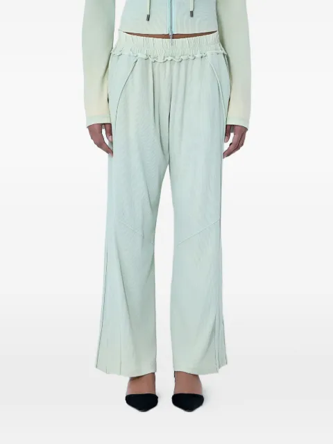 KNWLS Bellona wide-leg track pants Green SS26BELSW0SGR