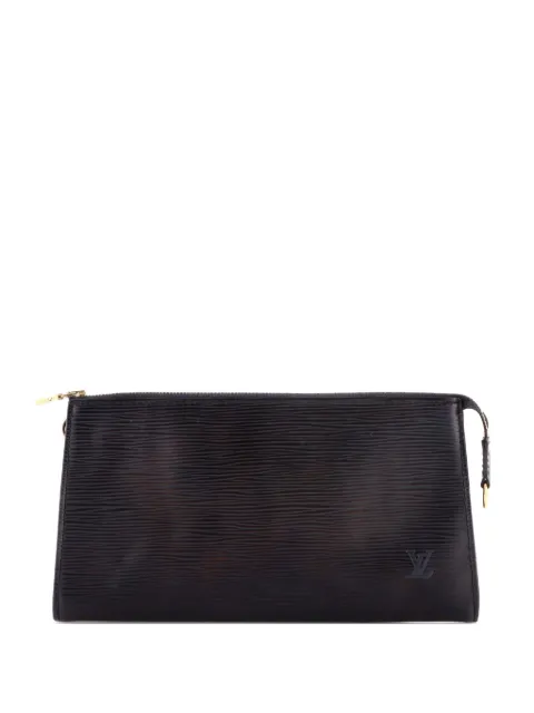 Louis Vuitton Pre-Owned Pochette Accessoires Epi Leather clutch bag Black PRT0JUQXEBUW6MCN