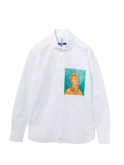 Junya Watanabe MAN Tove Jansson shirt White WQB007