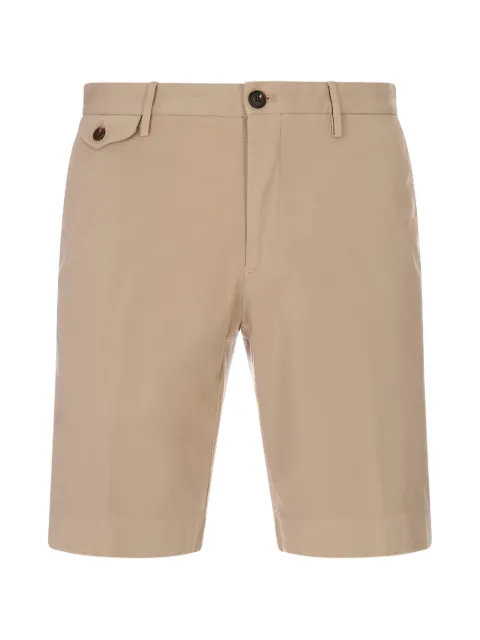 Incotex button-up chino shorts Neutrals 1W01929098C