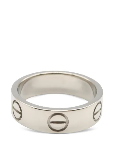 Cartier 2010s Love ring Silver 1061155