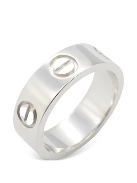Cartier 2010s Love ring Silver 1061162