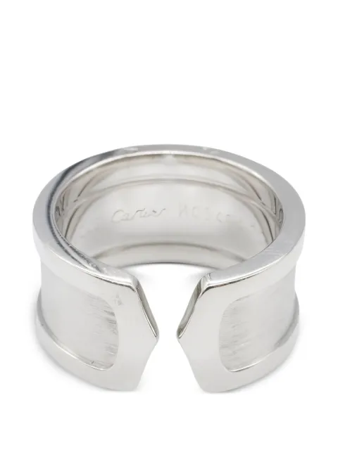 Cartier 2010s C2 ring Silver 1060389