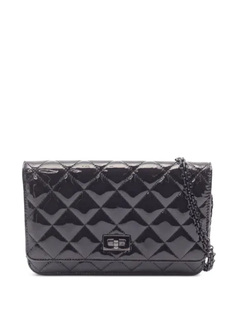CHANEL Pre-Owned 2019 Reissue 2.55 shoulder bag Black 106091629755499