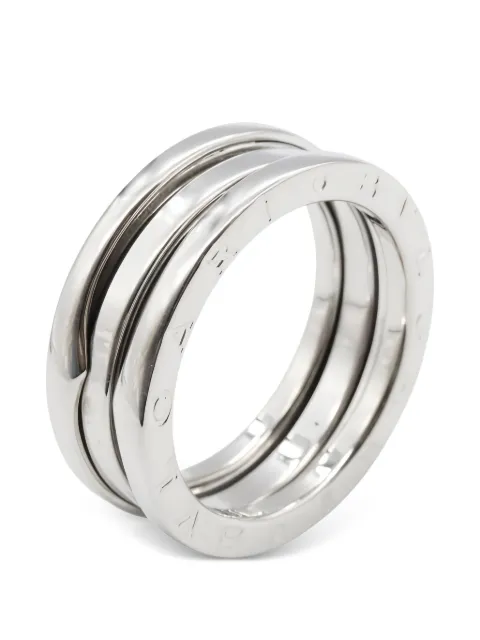 Bvlgari Pre-Owned 2010s B-zero1 spiral ring Silver 1061175