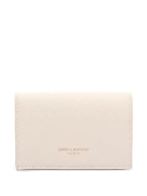 Saint Laurent Pre-Owned 2010s Trifold wallet Neutrals 1062654