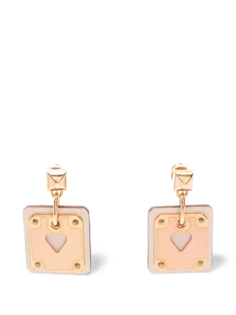 Hermès Pre-Owned 2010s Asdukur earrings Pink 1057102