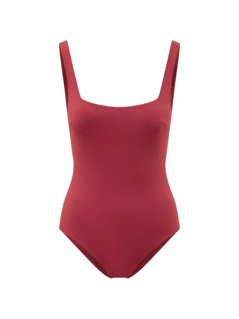 Sundek Cina scoop-neck swimsuit Red W731KSL8500