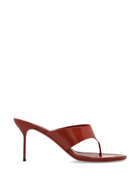 Paris Texas Lidia patent-leather sandals Brown PX1951XVN01