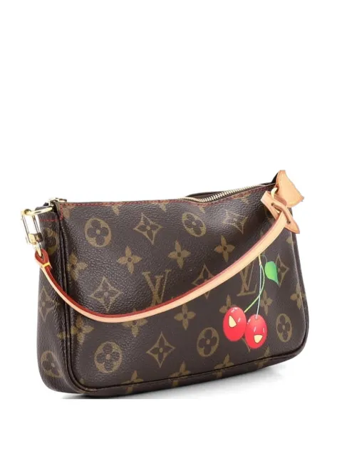 Louis Vuitton Pre-Owned Pochette Accessoires Limited Edition Monogram Cerises clutch bag Brown DSXVG0KYASWAFHWZ