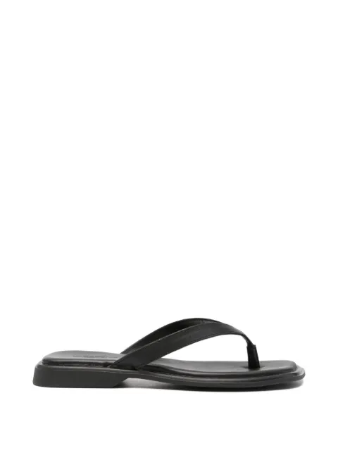VAGABOND Izzy leather flip-flops Black 591340120