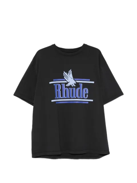 RHUDE logo-print T-shirt Black RHSS26TT01012