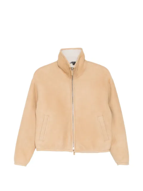 James Perse suede shearling jacket Neutrals WSHA2711