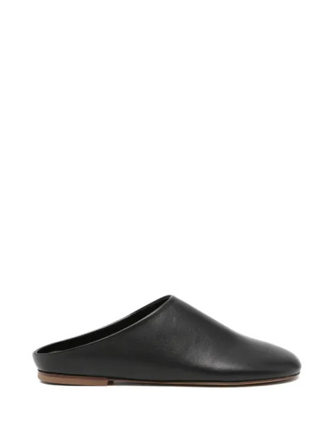 Sofie D'hoore Funk leather mules Black FUNKLNAP