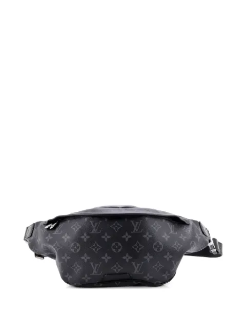 Louis Vuitton Pre-Owned Discovery Bumbag Monogram Eclipse Canvas belt bag Black B1E6GFZD2P2QYNXL