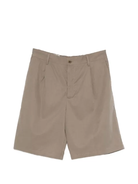 Myths pleated-detail shorts Neutrals 26M91B68