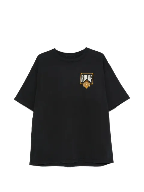 RHUDE logo-print T-shirt Black RHSS26TT02012