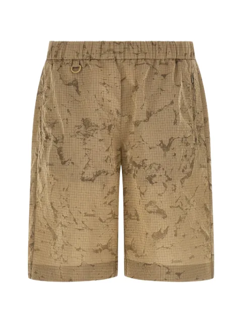 Laminar camouflage-print bermuda shorts Neutrals PT00083UL12855J2154