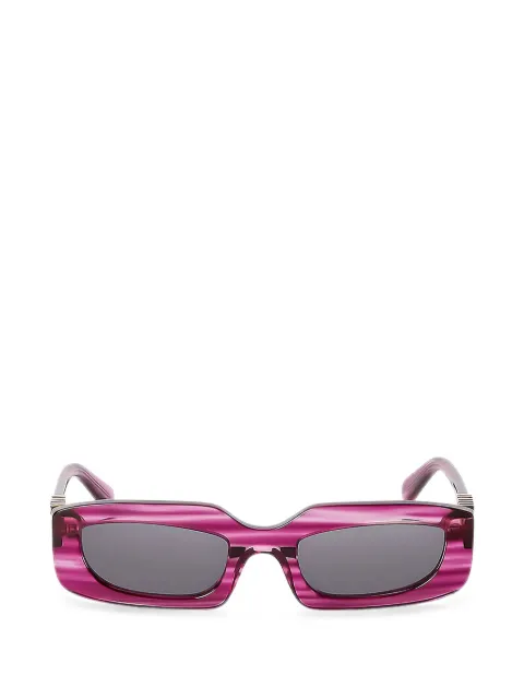 Off-White Eyewear Renton rectangle-frame sunglasses Purple OERI13CRENTON3707