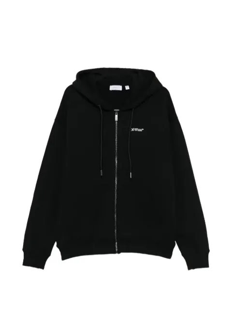 Off-White Half Arrows hoodie Black OMBE015S26FLE003
