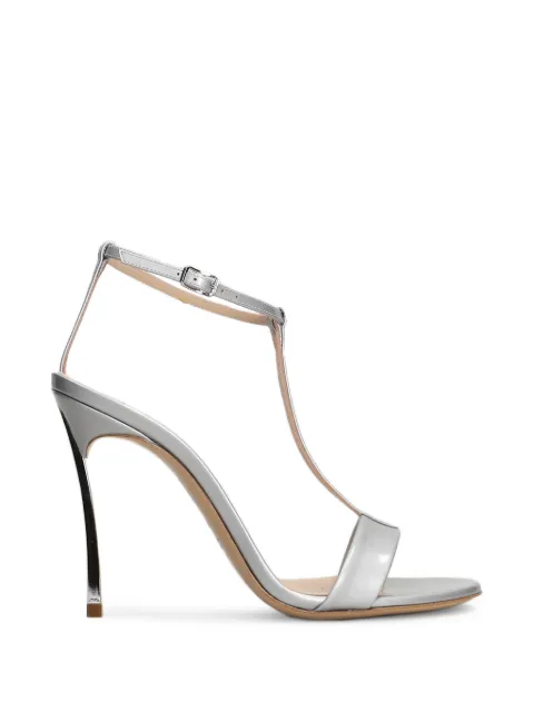 Casadei Victory T-bar sandals Silver 1H060B100MC2924